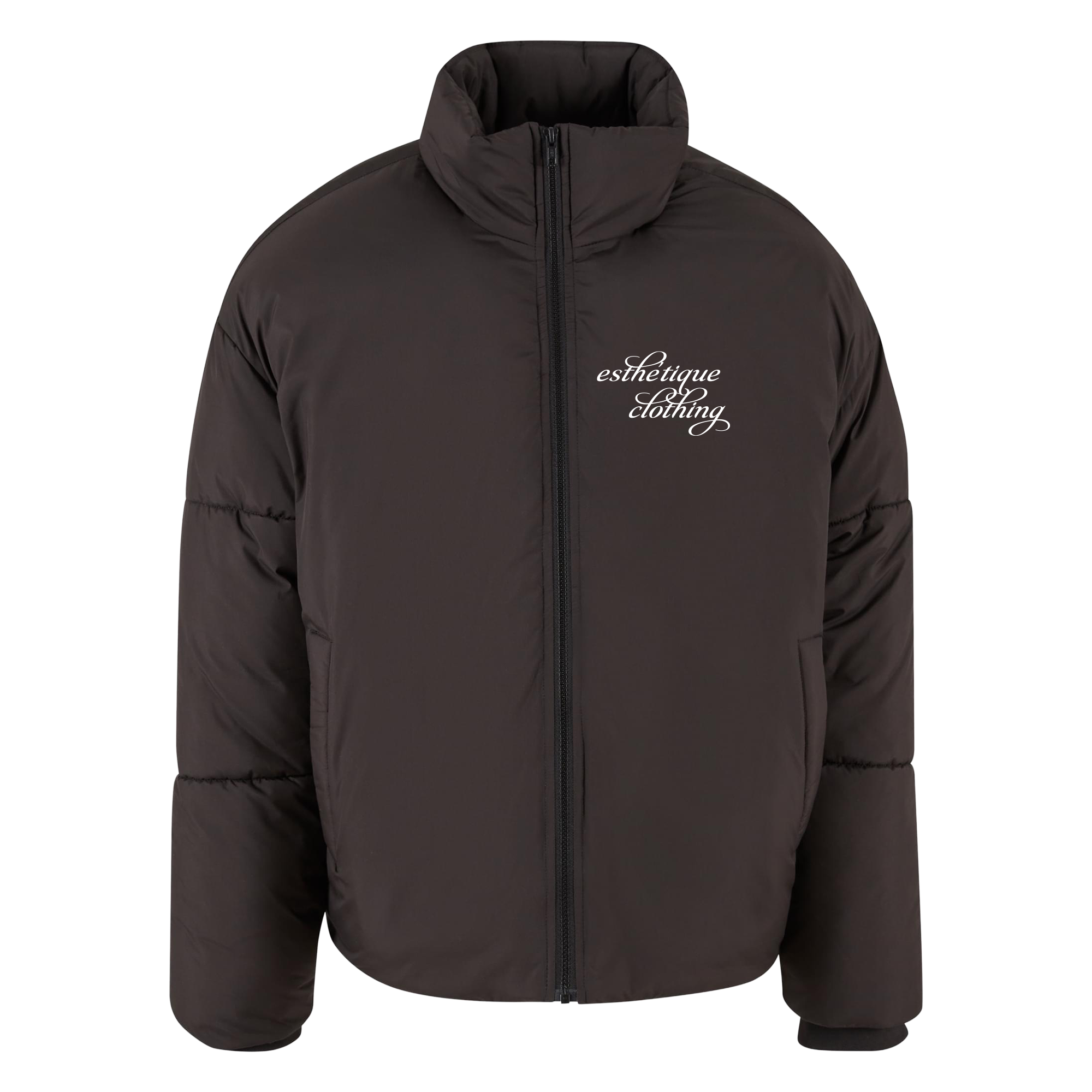 Oversized Puffer Jacket black